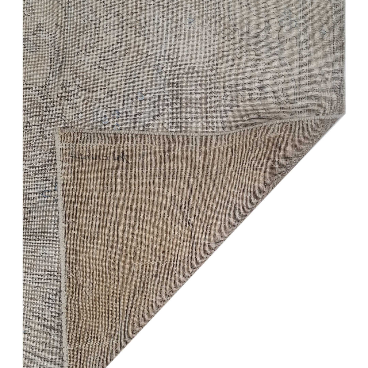 Pacific Vintage 42899 Beige Beige Vintage Hand Knotted Rug