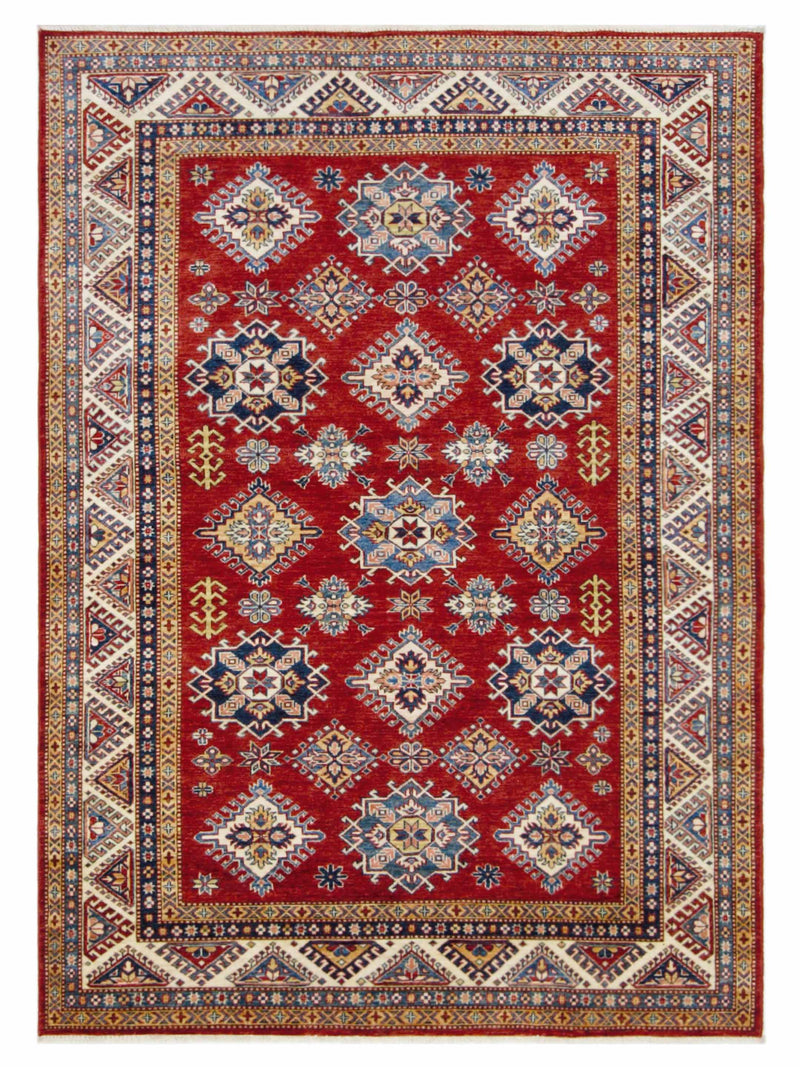 Pacific Kazak Super  Red Ivory Traditional