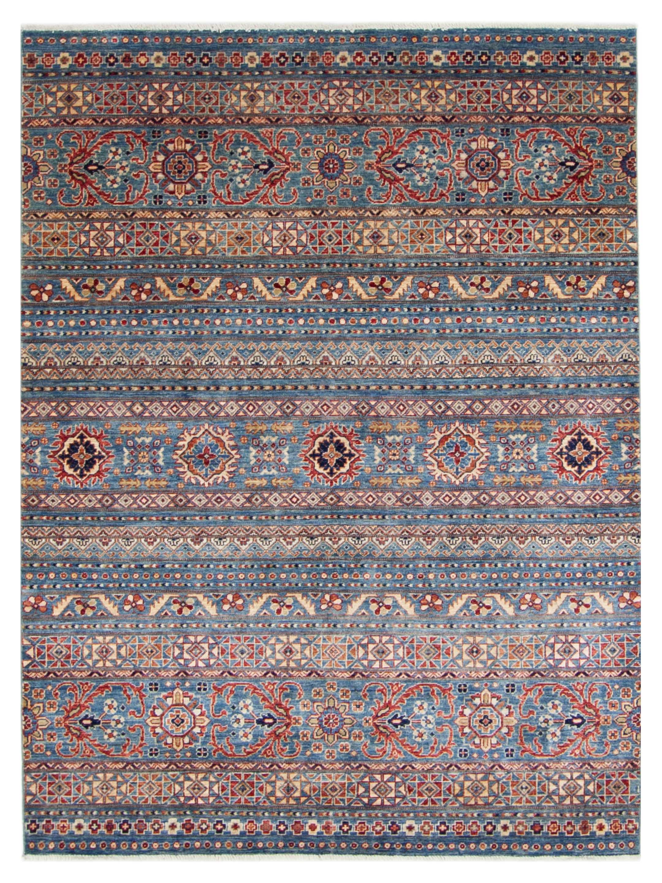 Pacific Khorgeen 42914 Grey Blue Traditional Hand Knotted Rug – Pacific ...