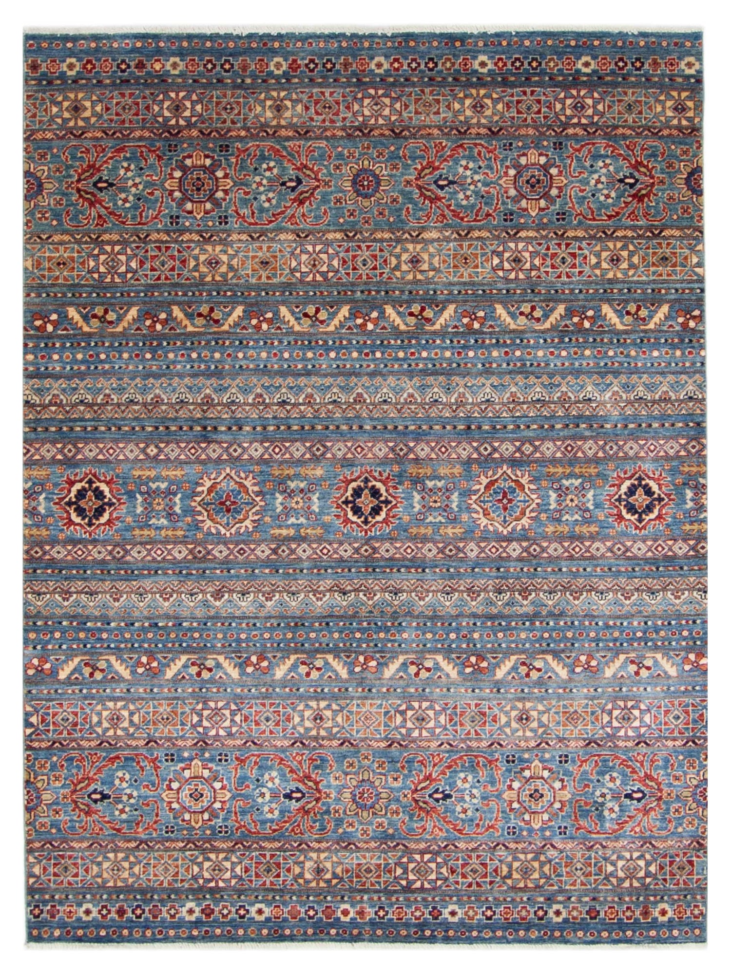 Pacific Khorgeen  Grey Blue Traditional