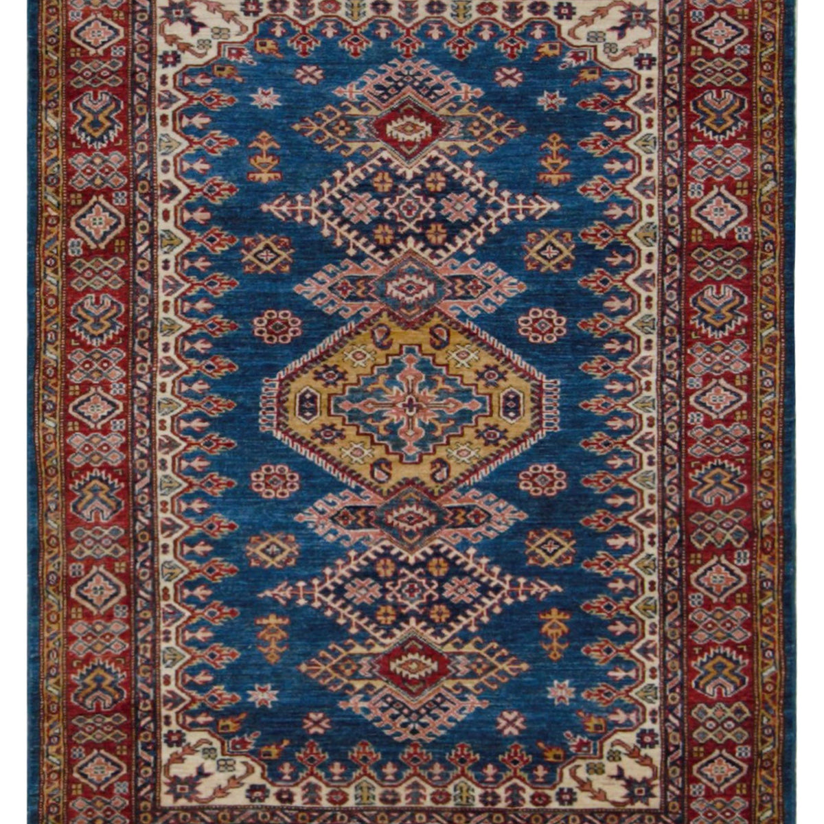 Pacific Kazak Super  Blue Red Traditional