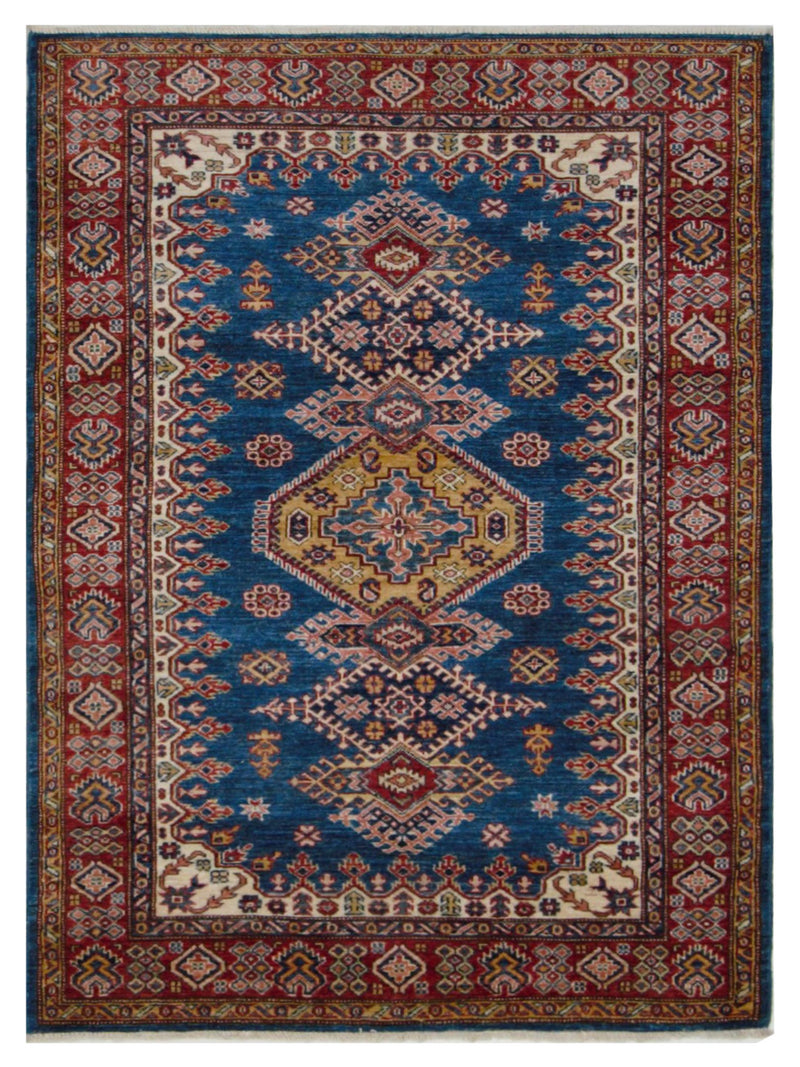 Pacific Kazak Super  Blue Red Traditional