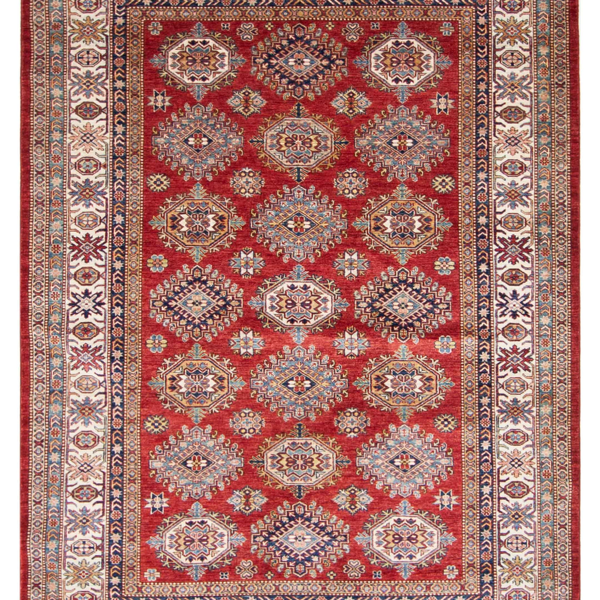 Pacific Kazak Super  Red Ivory Traditional