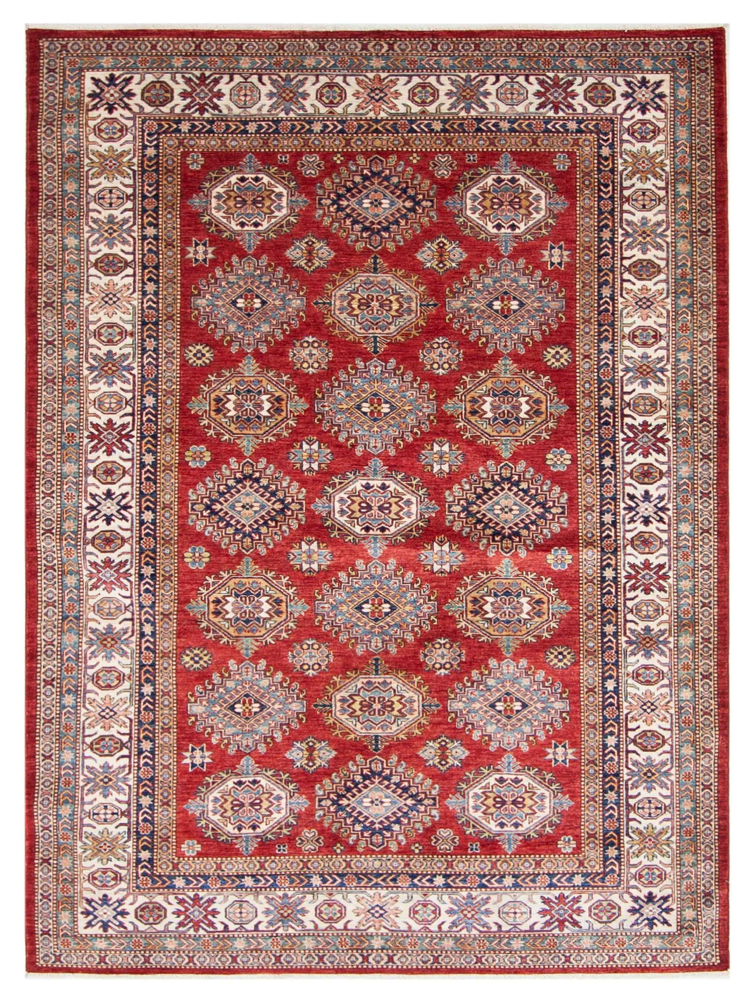 Pacific Kazak Super  Red Ivory Traditional