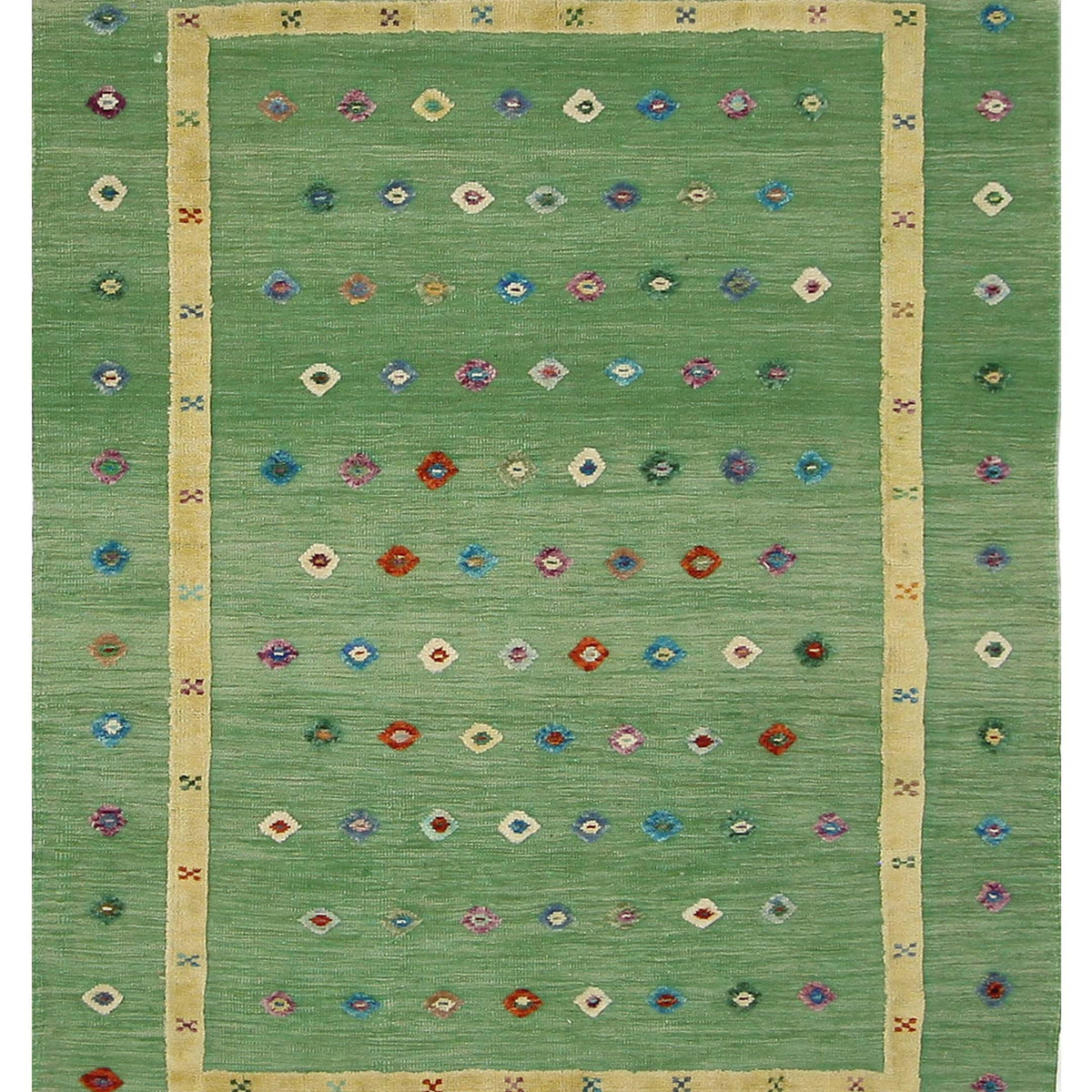 Aira Seville  Green Yellow Kilim