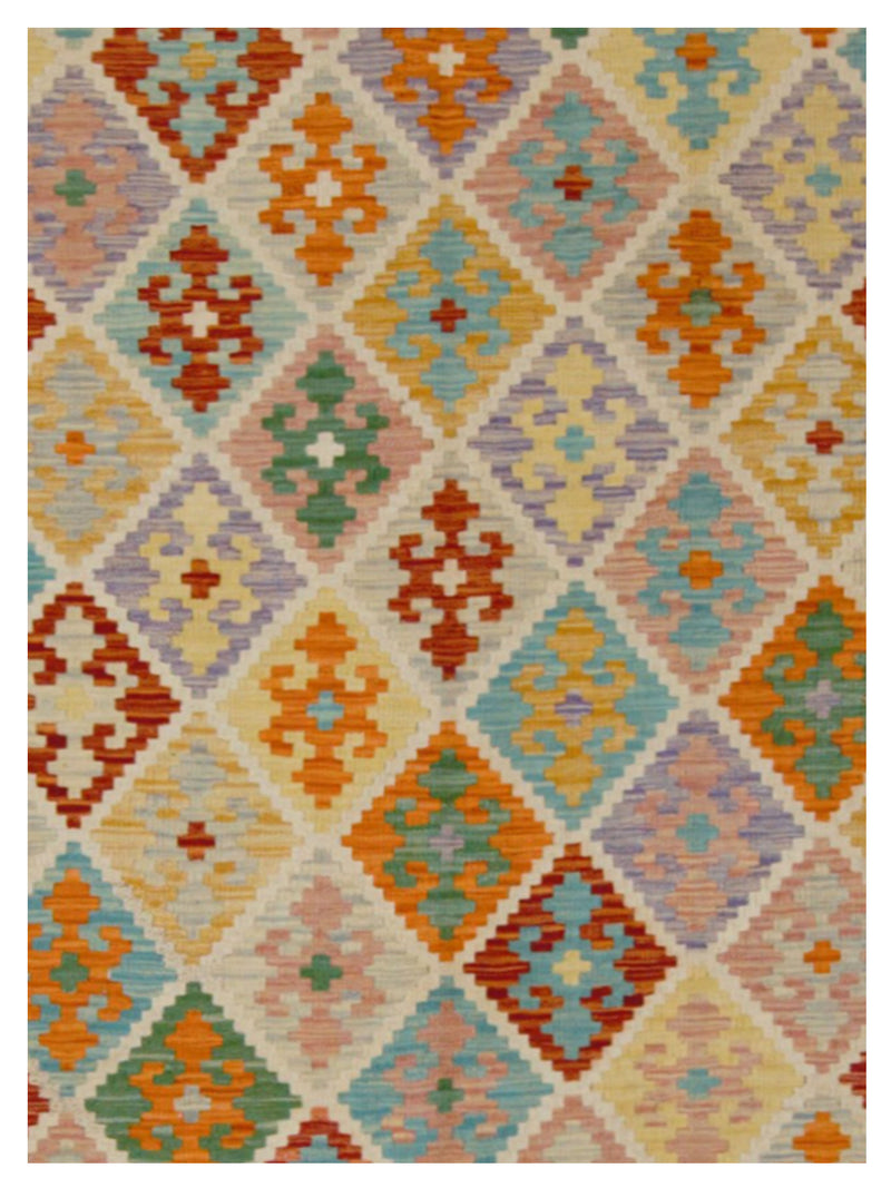 Aura Kilim 42954 Multi Multi Kilim Hand Woven Rug