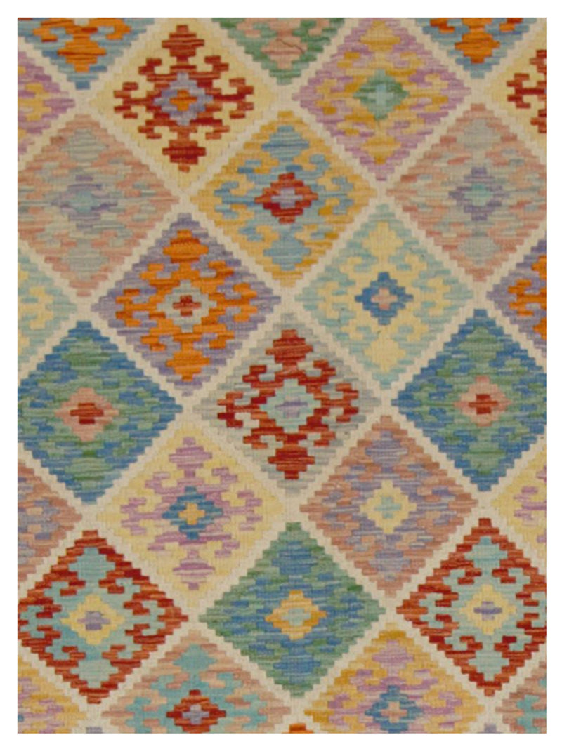 Aura Kilim 42955 Multi Multi Kilim Hand Woven Rug