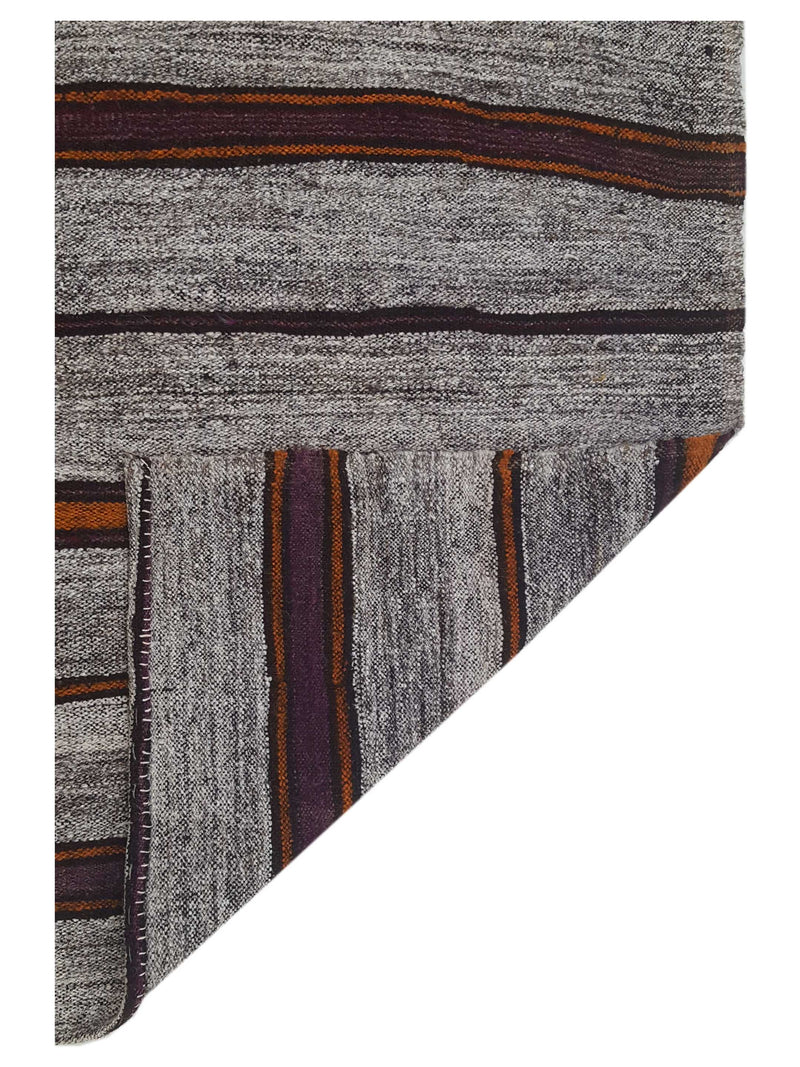 Pacific Galicia 42961 Grey Orange Transitional Flatweave Rug