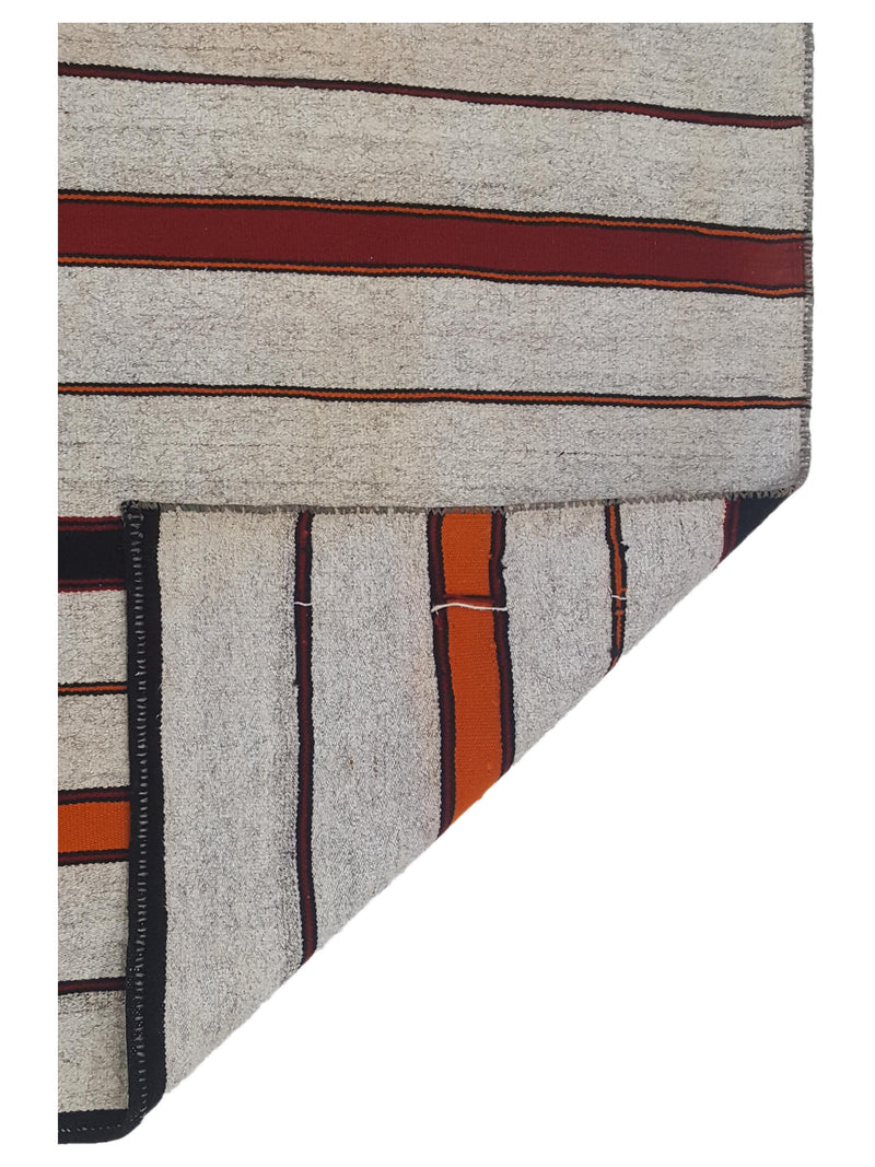 Pacific Galicia 42962 Grey Orange Transitional Flatweave Rug