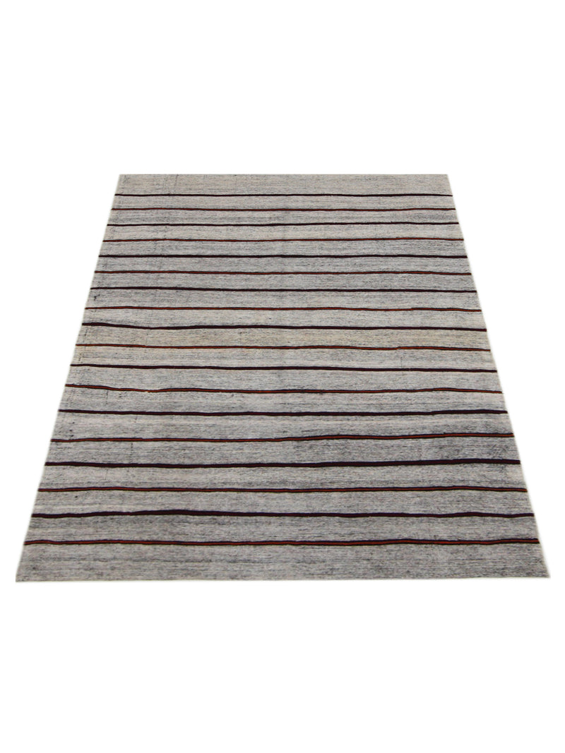 Pacific Galicia 42965 Grey Orange Transitional Flatweave Rug