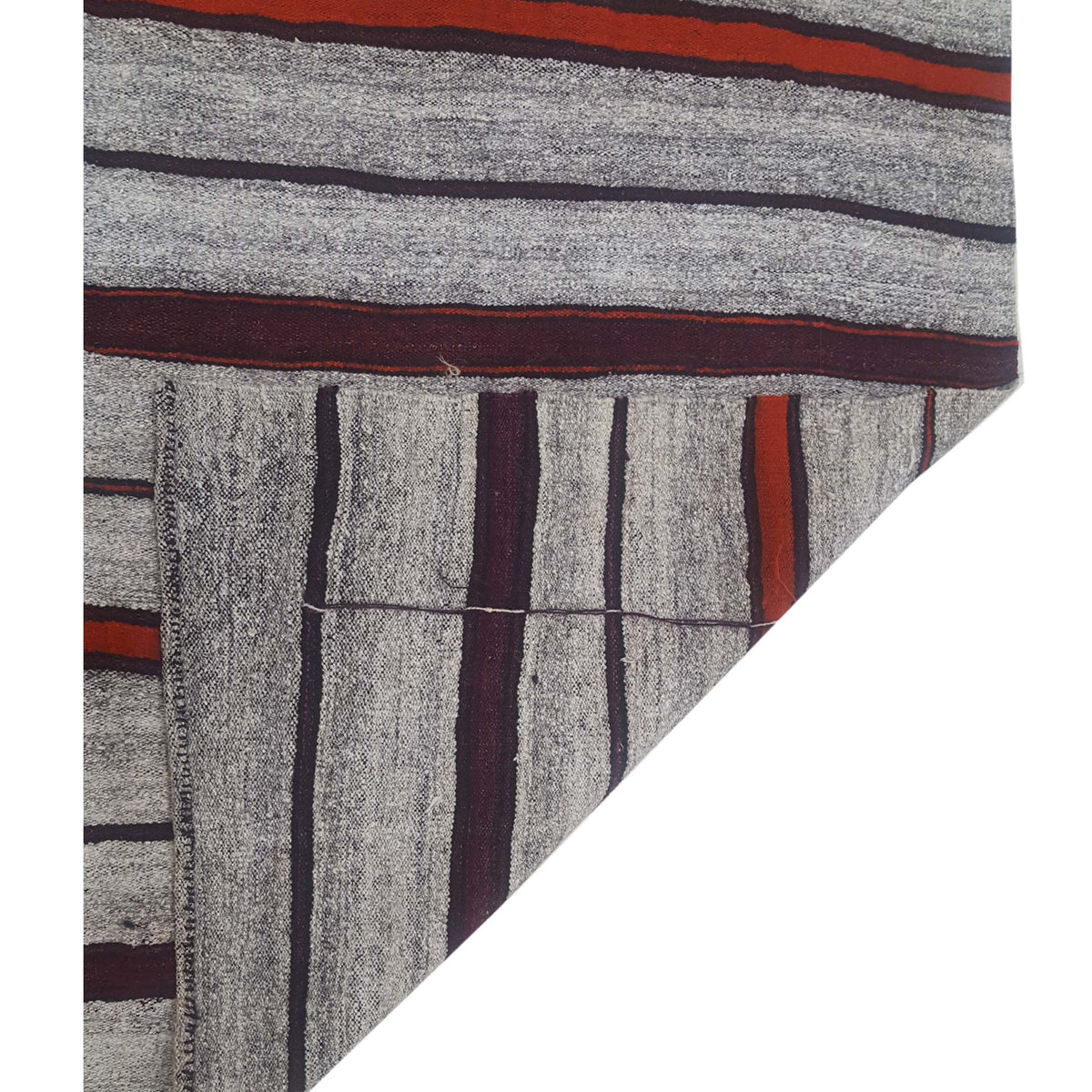Pacific Galicia 42966 Grey Orange Transitional Flatweave Rug