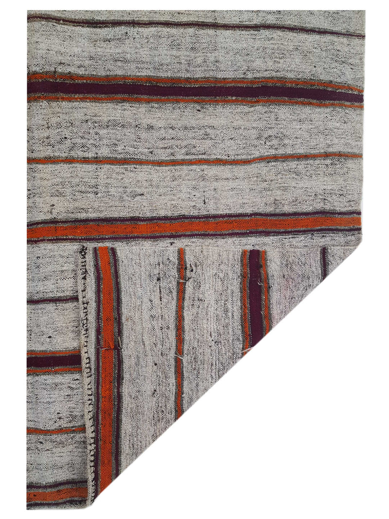 Pacific Galicia 42967 Grey Orange Transitional Flatweave Rug