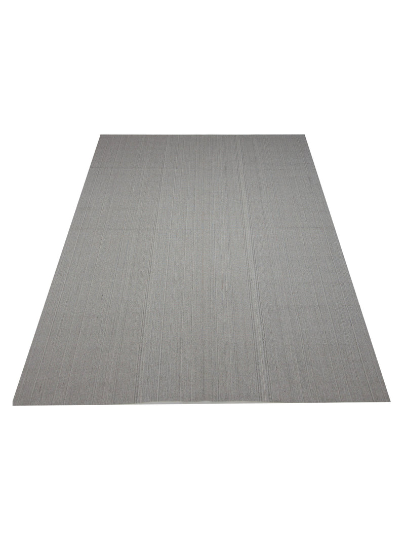 Pacific Galicia 42972 Ivory Brown Transitional Flatweave Rug