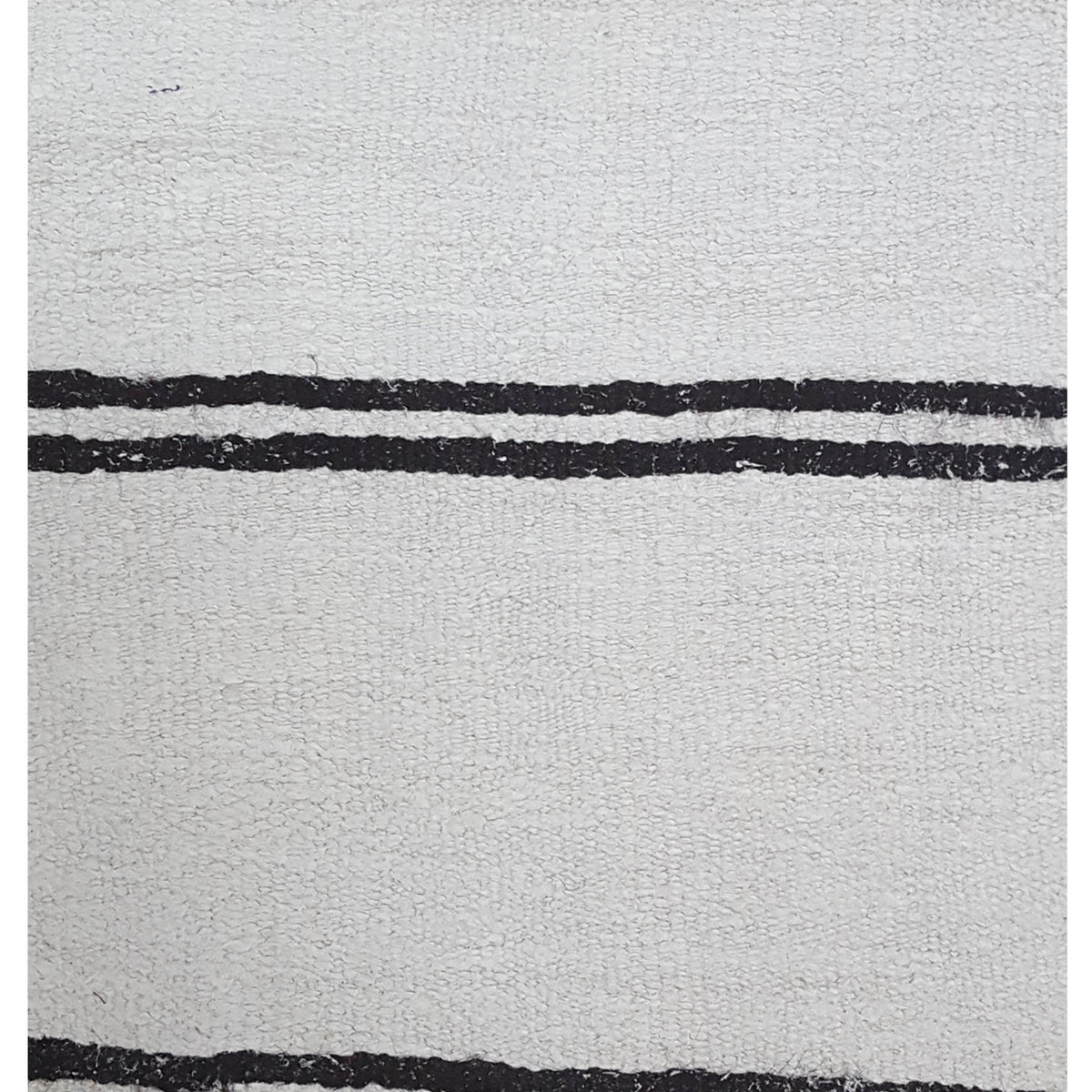 Pacific Menorca 42981 White Black Transitional Flatweave Rug