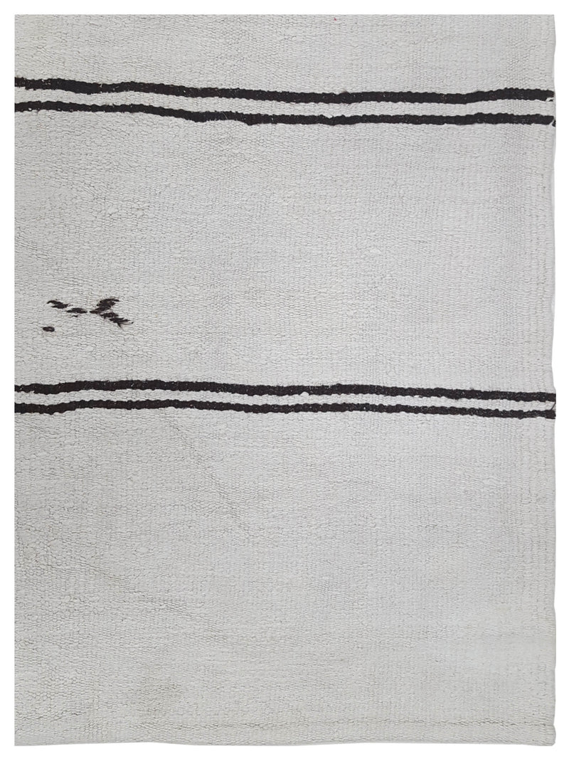 Pacific Menorca 42982 Ivory Black Transitional Flatweave Rug