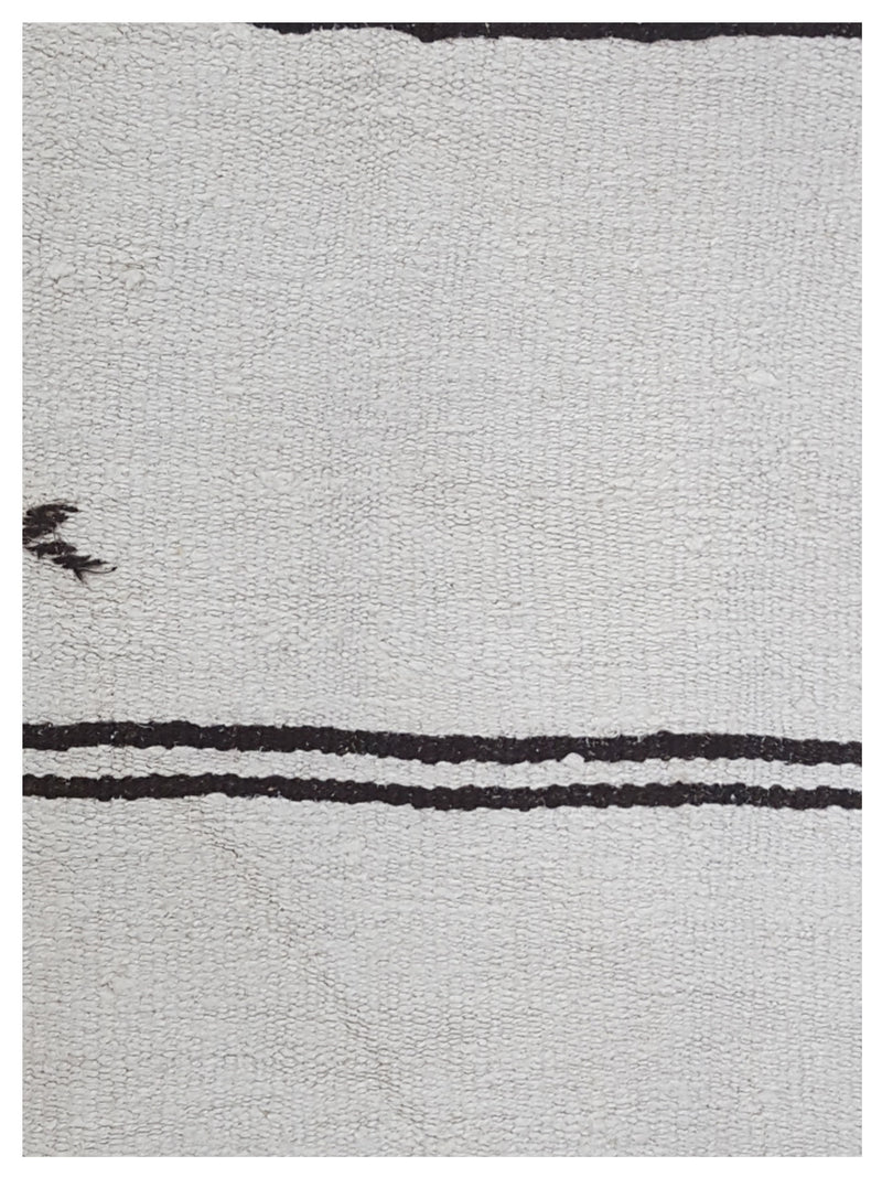 Pacific Menorca 42982 Ivory Black Transitional Flatweave Rug