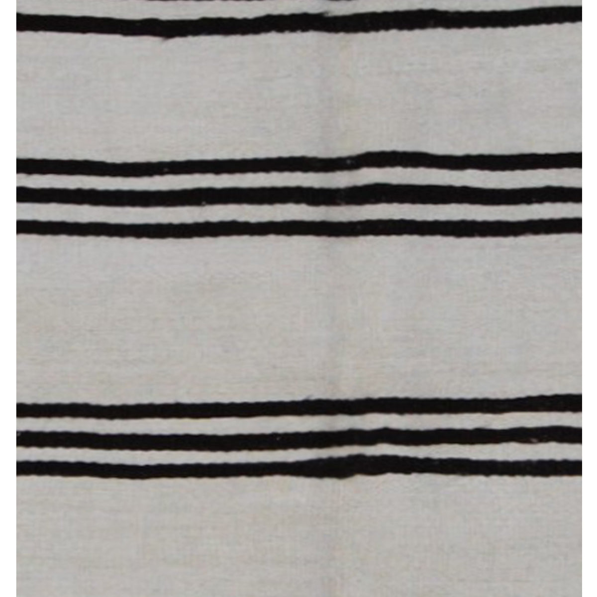 Pacific Menorca 42983 White Black Transitional Flatweave Rug