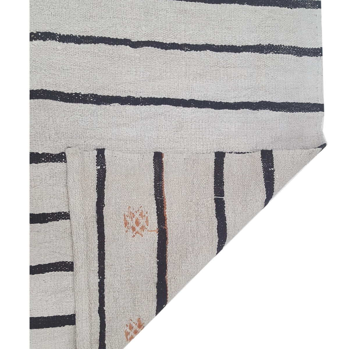 Pacific Malaga 42987 Ivory Brown Transitional Flatweave Rug