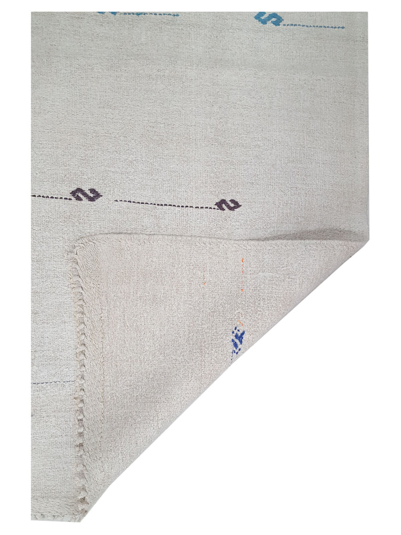 Pacific Malaga 42991 Ivory Multi Transitional Flatweave Rug