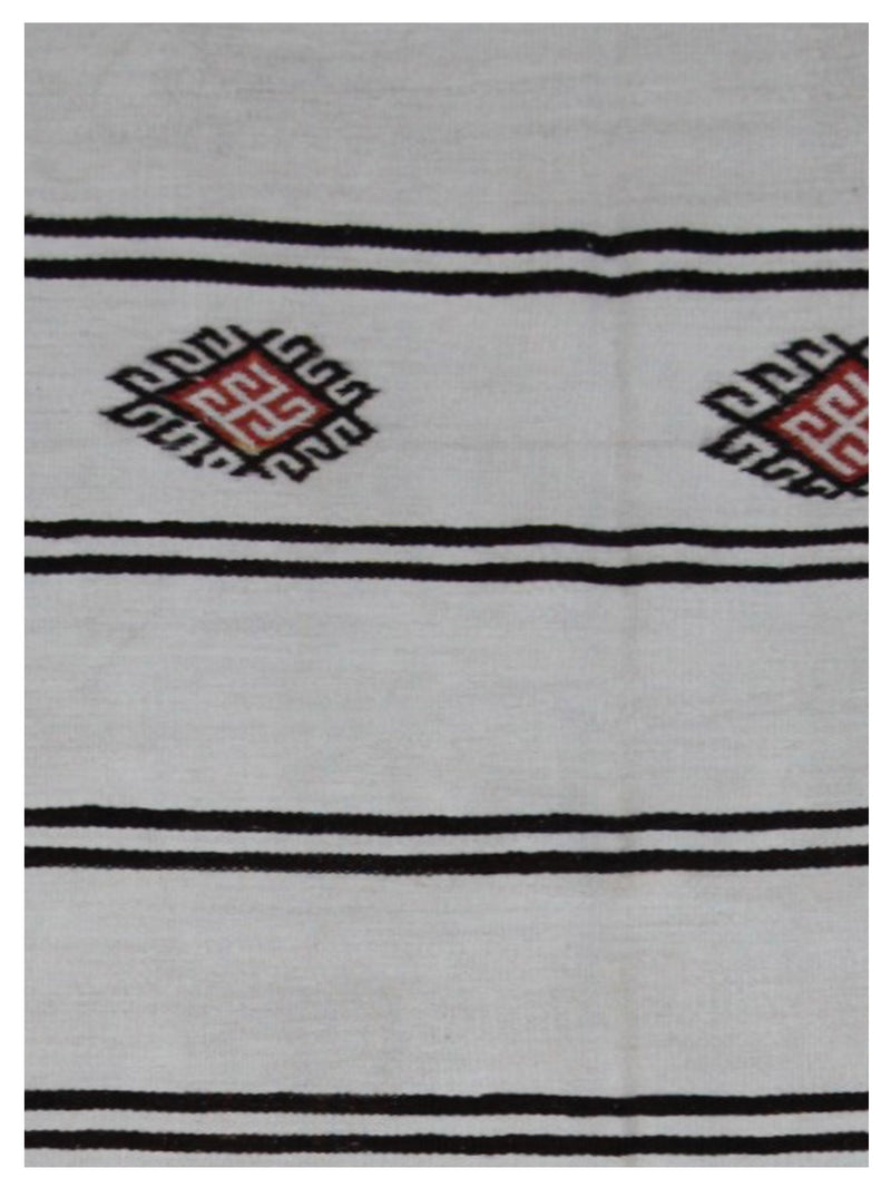 Pacific Malaga 42992 Ivory Brown Transitional Flatweave Rug