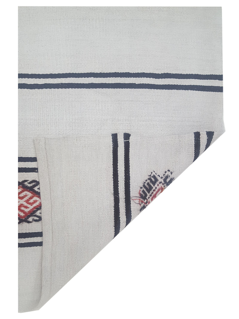 Pacific Malaga 42992 Ivory Brown Transitional Flatweave Rug