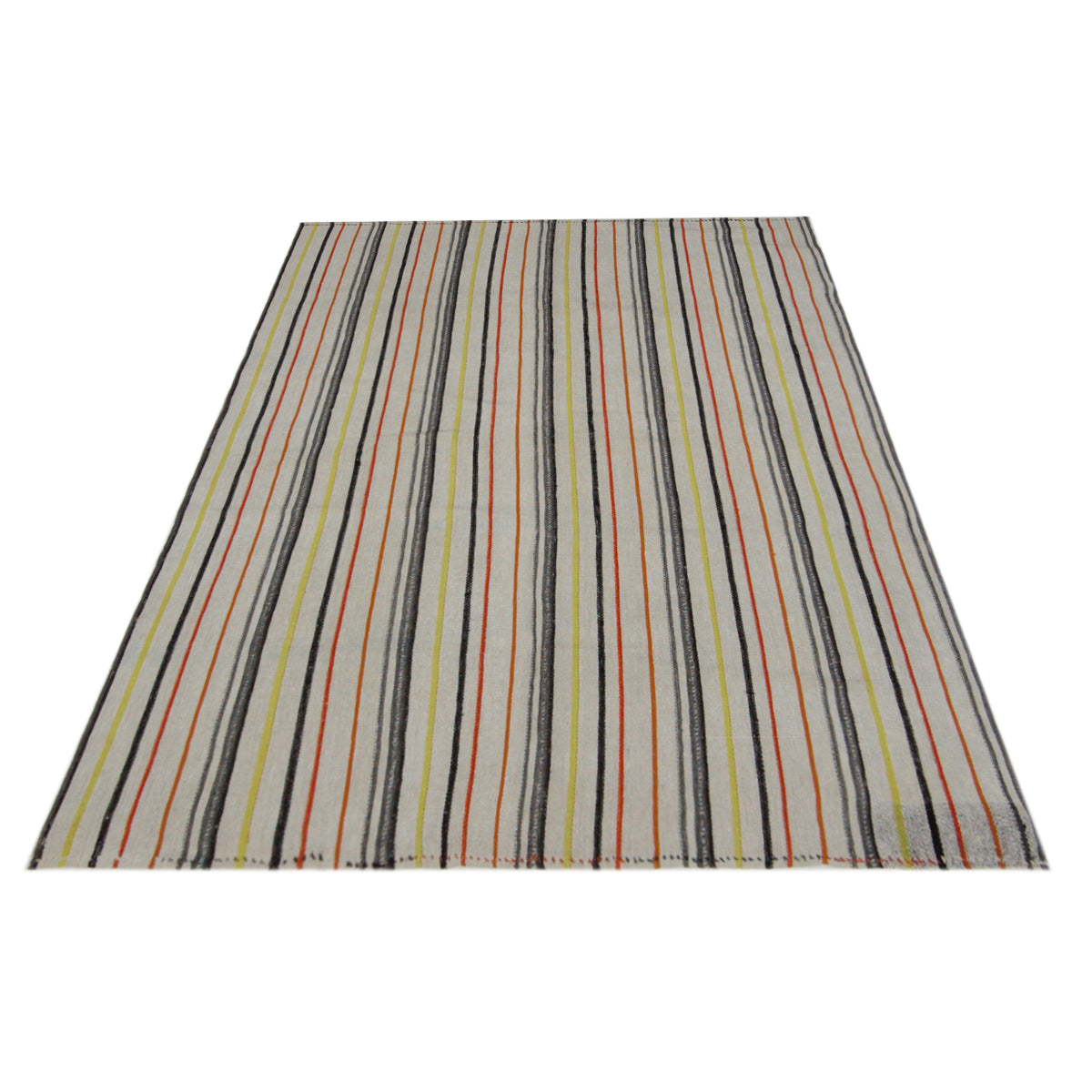 Pacific Malaga 42996 Ivory Multi Transitional Flatweave Rug