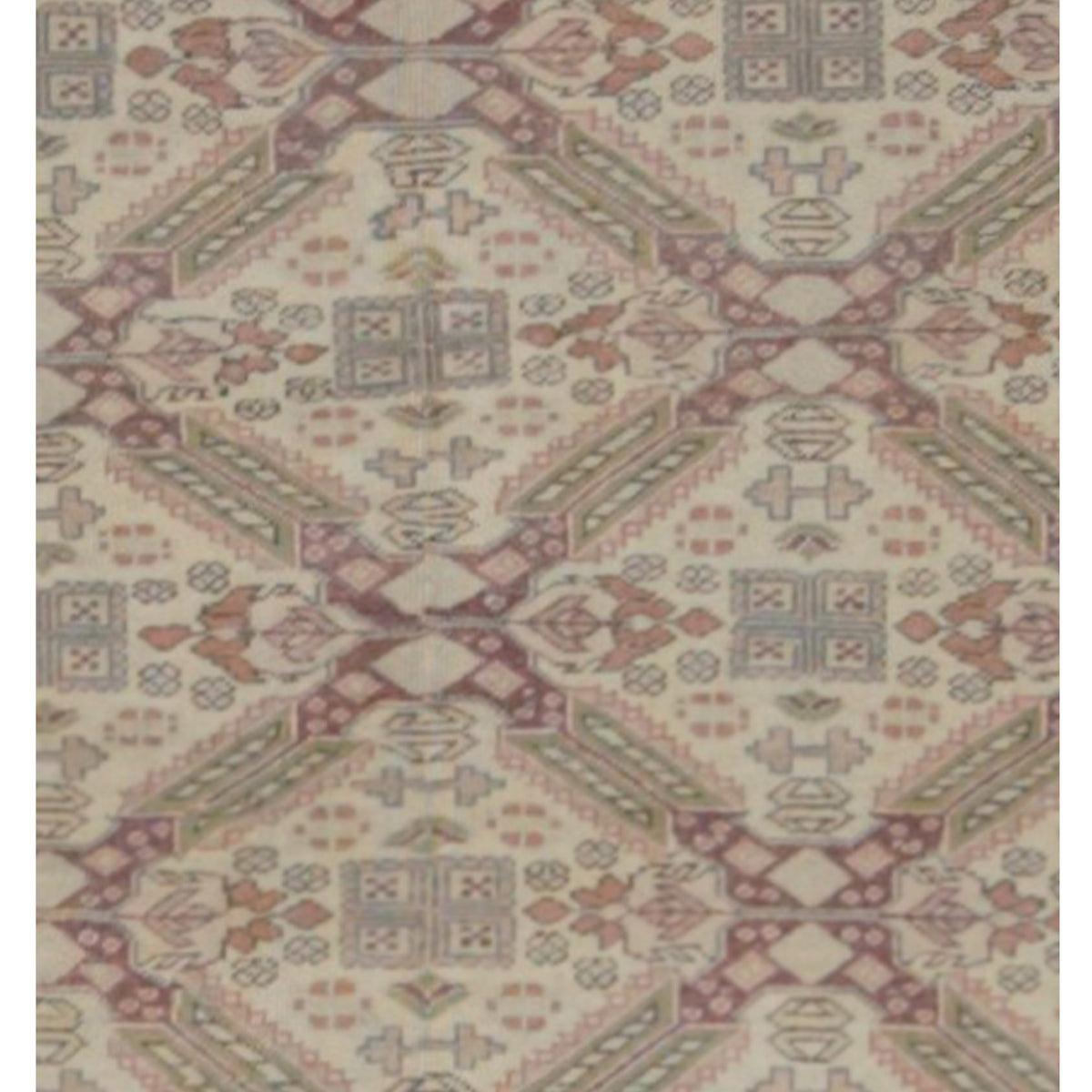 Pacific Kayseri 43006 Ivory Green Traditional Hand Knotted Rug