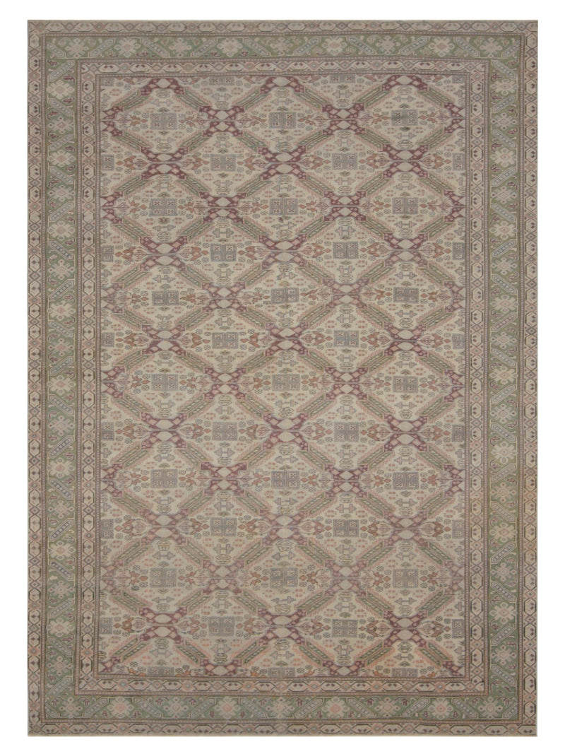 Pacific Kayseri  Ivory Green Traditional