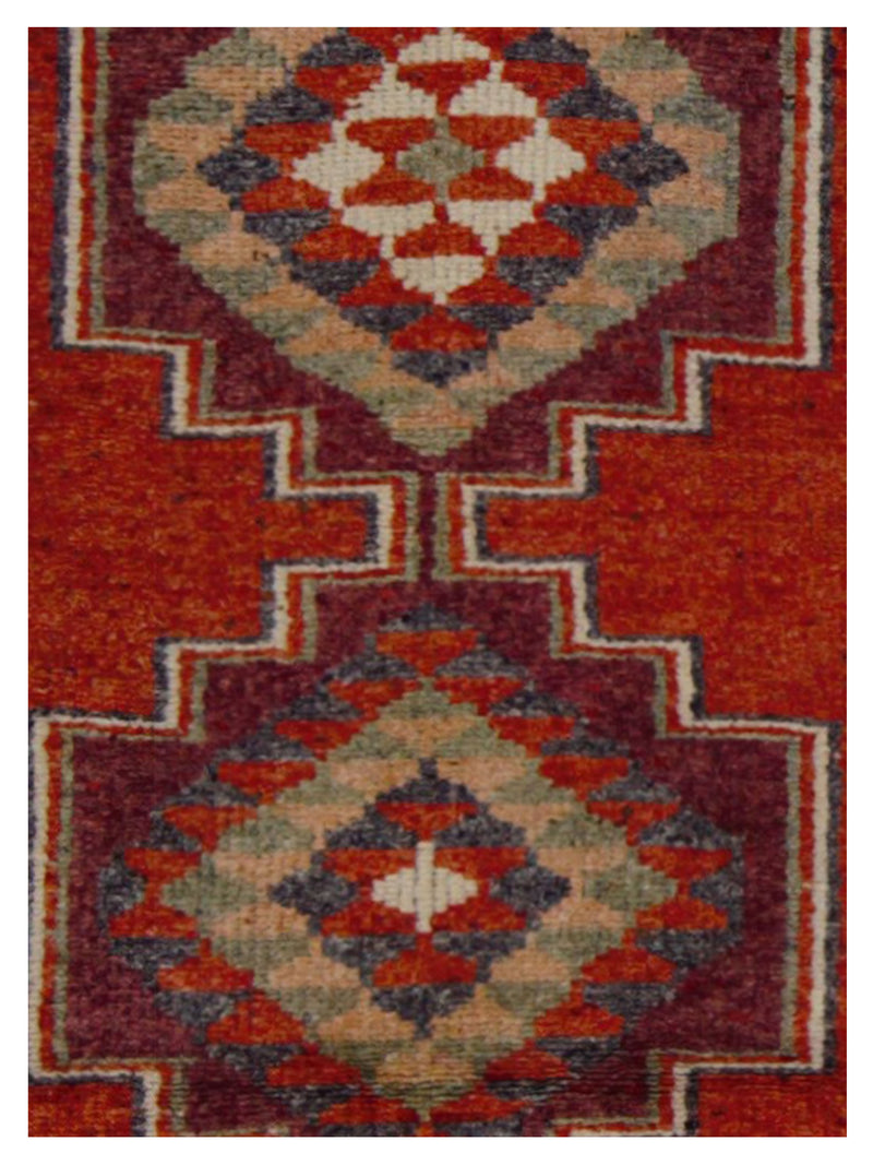 Pacific Kurdish 43030 Orange Gold Transitional Hand Knotted Rug