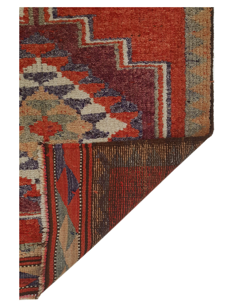 Pacific Kurdish 43030 Orange Gold Transitional Hand Knotted Rug