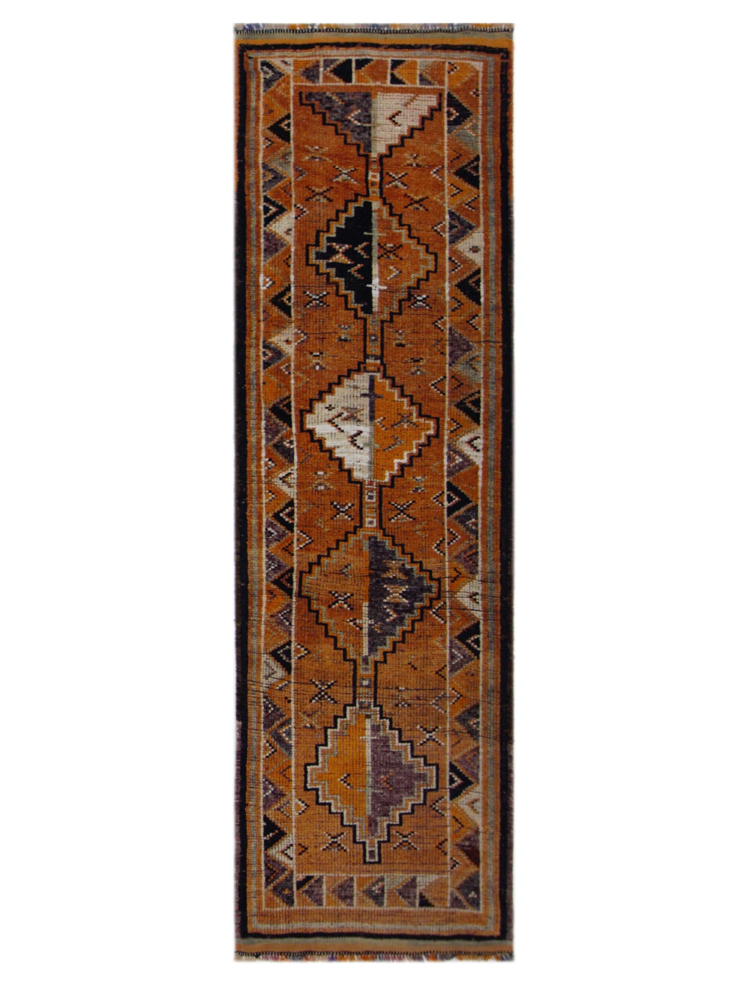 Pacific Kurdish  Black Orange Transitional