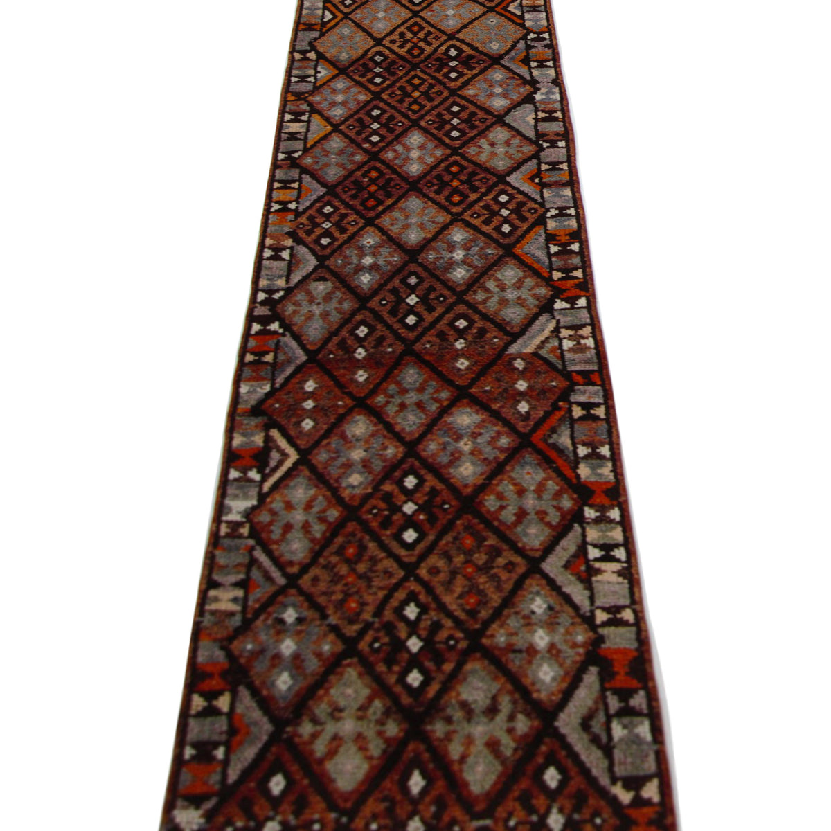 Pacific Kurdish 43043 Multi Black Transitional Hand Knotted Rug