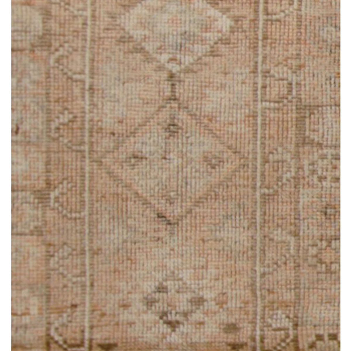 Pacific Kurdish 43050 Brown Beige Transitional Hand Knotted Rug