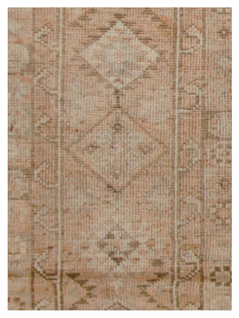 Pacific Kurdish 43050 Brown Beige Transitional Hand Knotted Rug