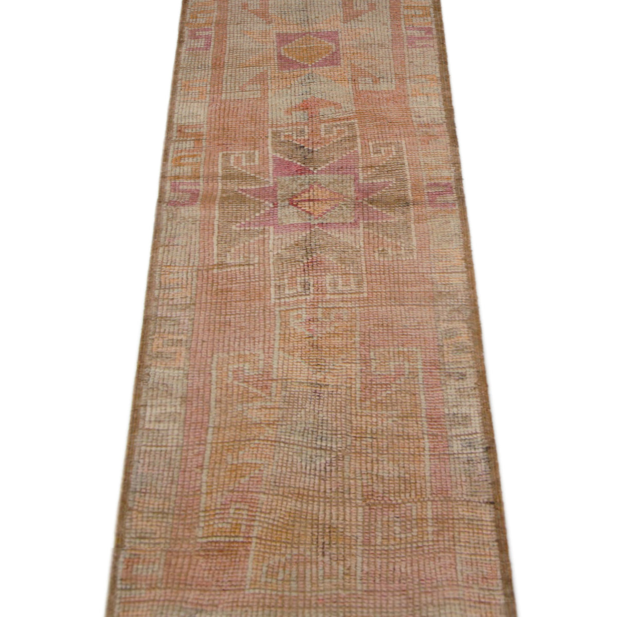 Pacific Kurdish 43051 Orange Gold Transitional Hand Knotted Rug