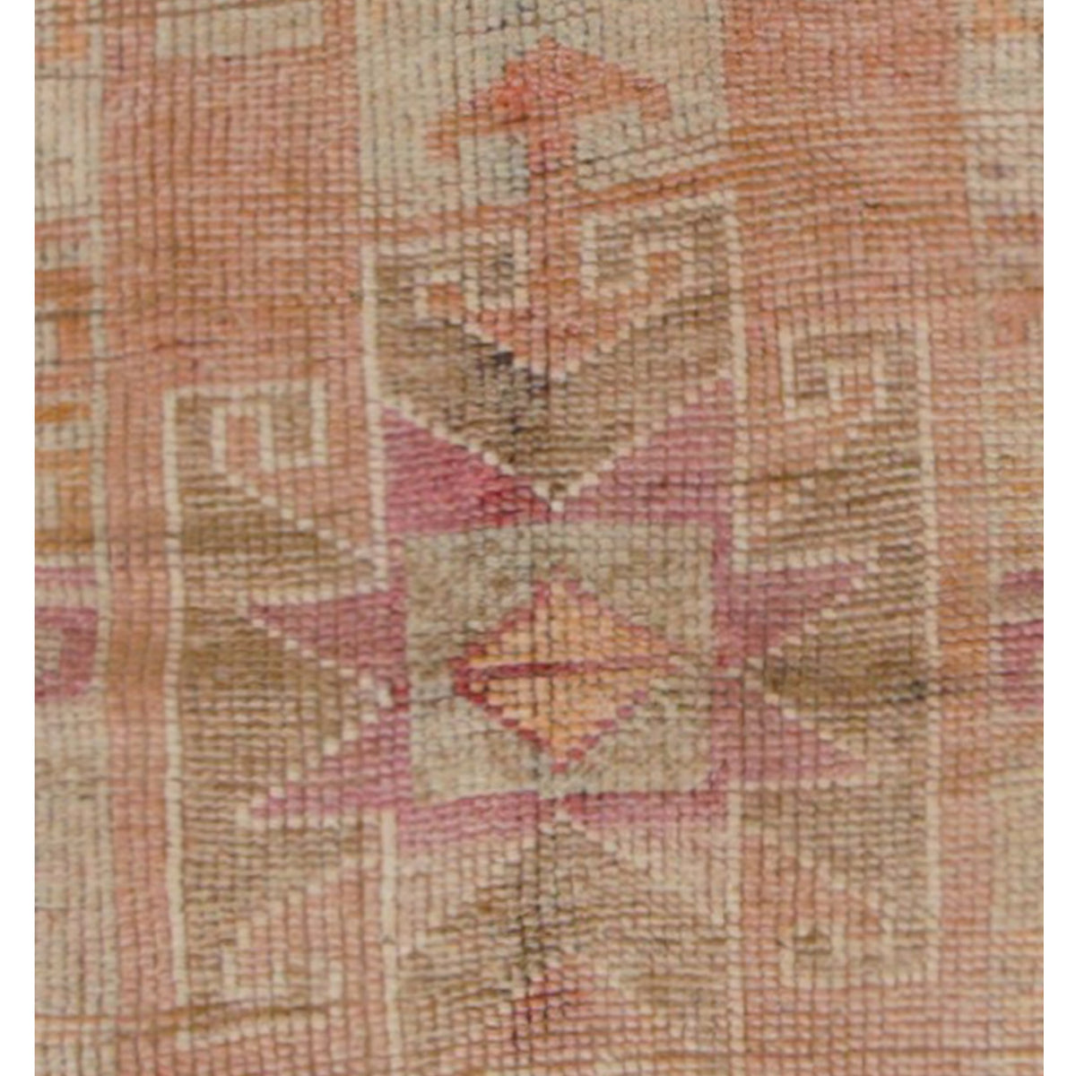 Pacific Kurdish 43051 Orange Gold Transitional Hand Knotted Rug