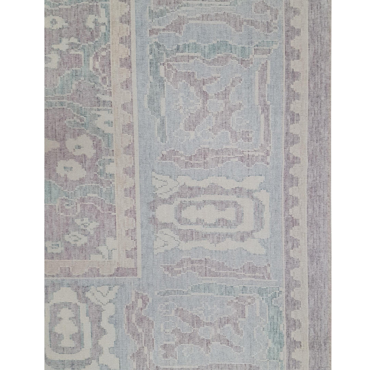 Pacific California 43054 Amethyst Baby Blue Transitional Hand Finished Rugs
