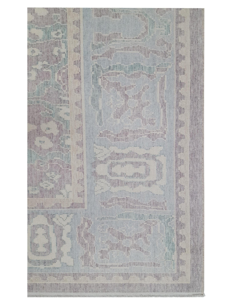 Pacific California 43054 Amethyst Baby Blue Transitional Hand Finished Rugs