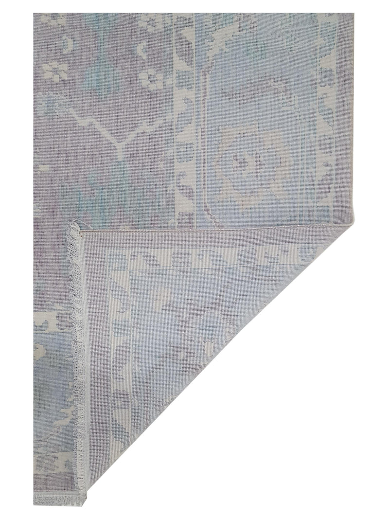 Pacific California 43055 Amethyst Baby Blue Transitional Hand Finished Rugs