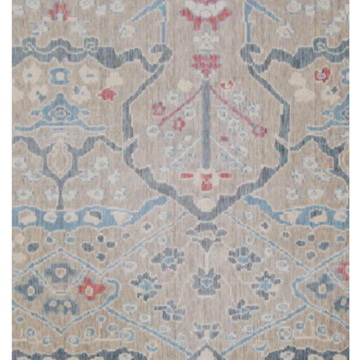 Pacific California 43056 Beige Grey Transitional Hand Finished Rugs