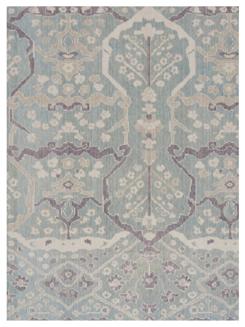 Pacific California 43058 Blue Amethyst Transitional Hand Finished Rugs