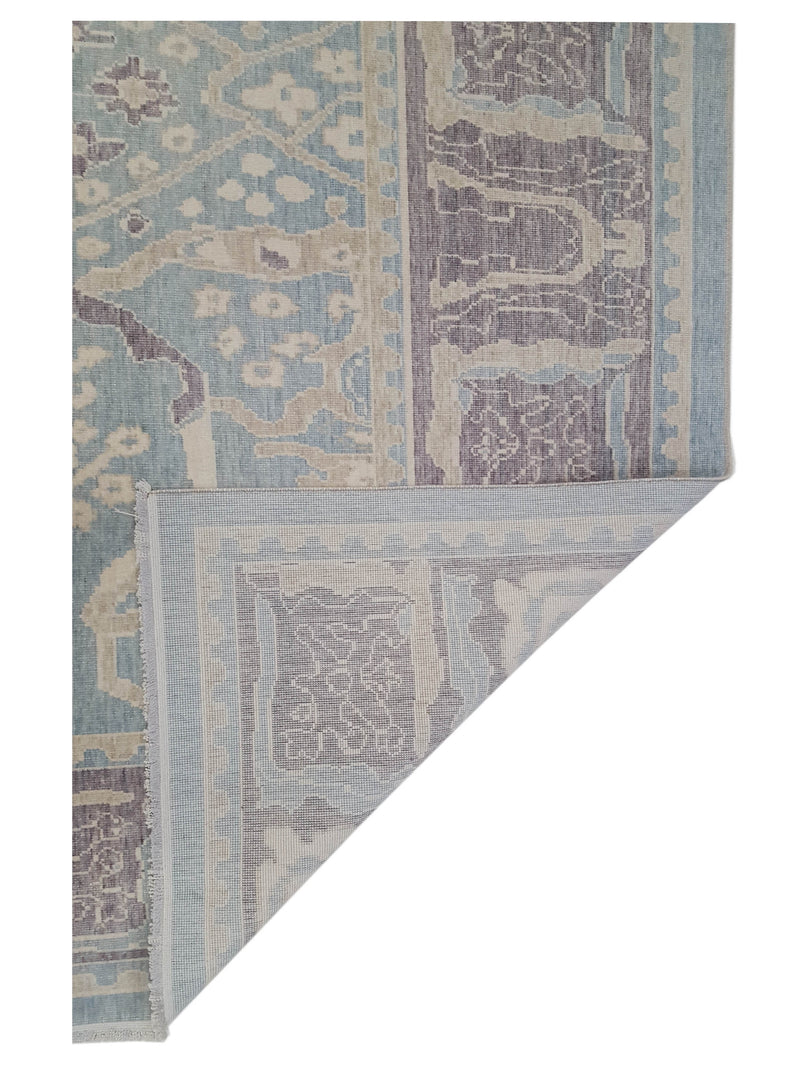 Pacific California 43058 Blue Amethyst Transitional Hand Finished Rugs