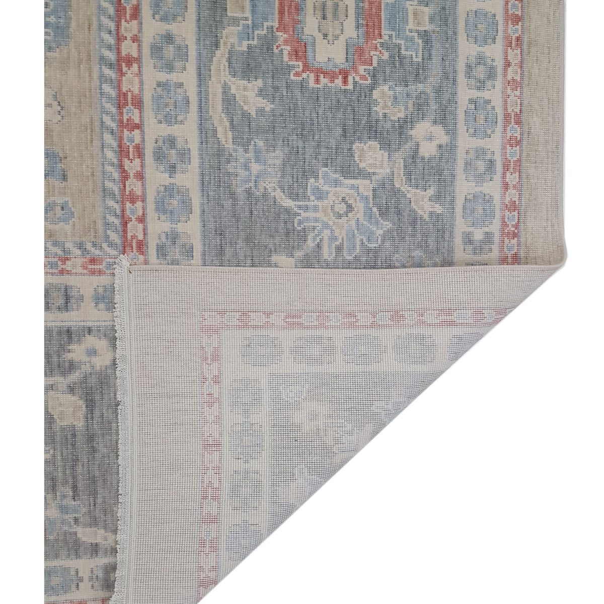 Pacific California 43061 Beige Grey Transitional Hand Finished Rugs