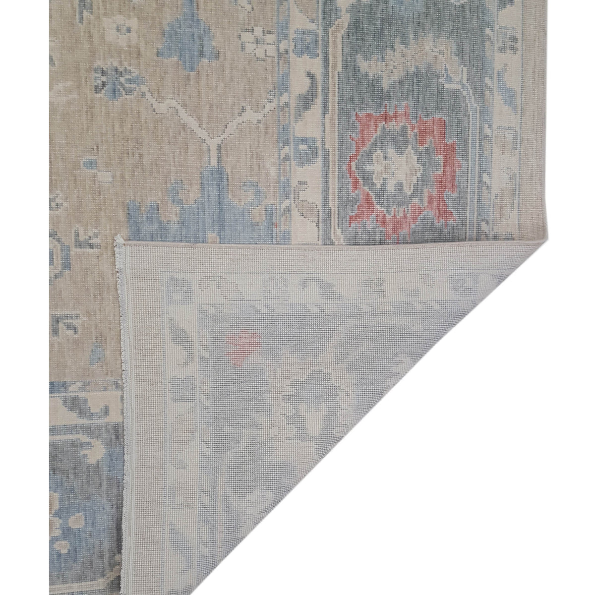 Pacific California 43063 Beige Grey Transitional Hand Finished Rugs