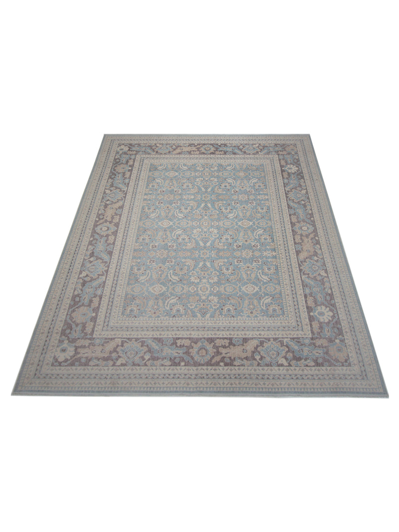 Pacific California 43065 Blue Amethyst Transitional Hand Finished Rugs