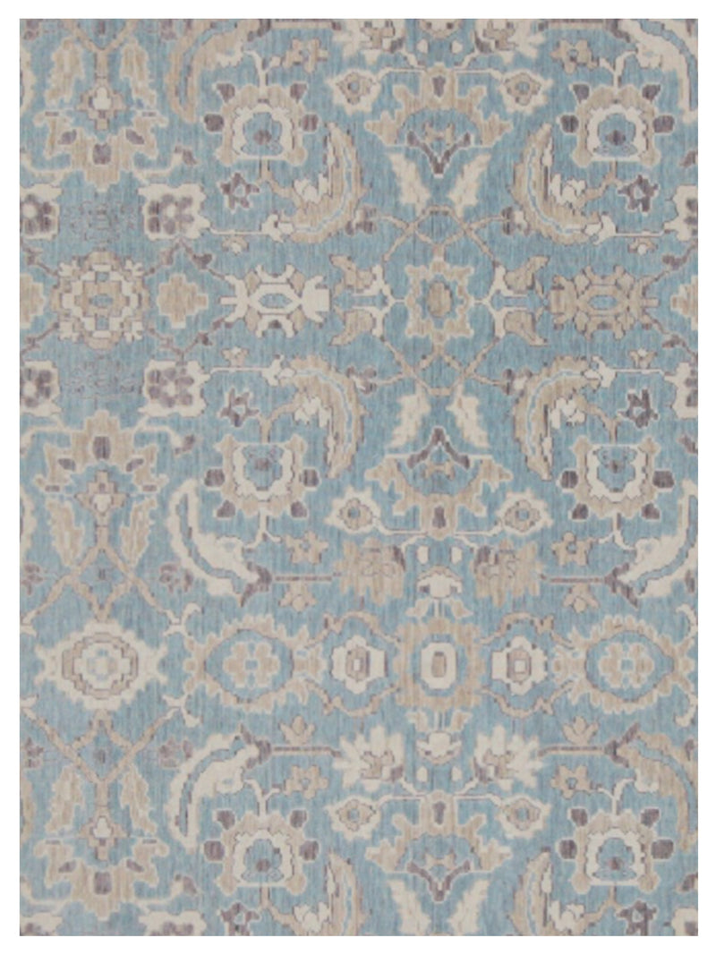 Pacific California 43065 Blue Amethyst Transitional Hand Finished Rugs