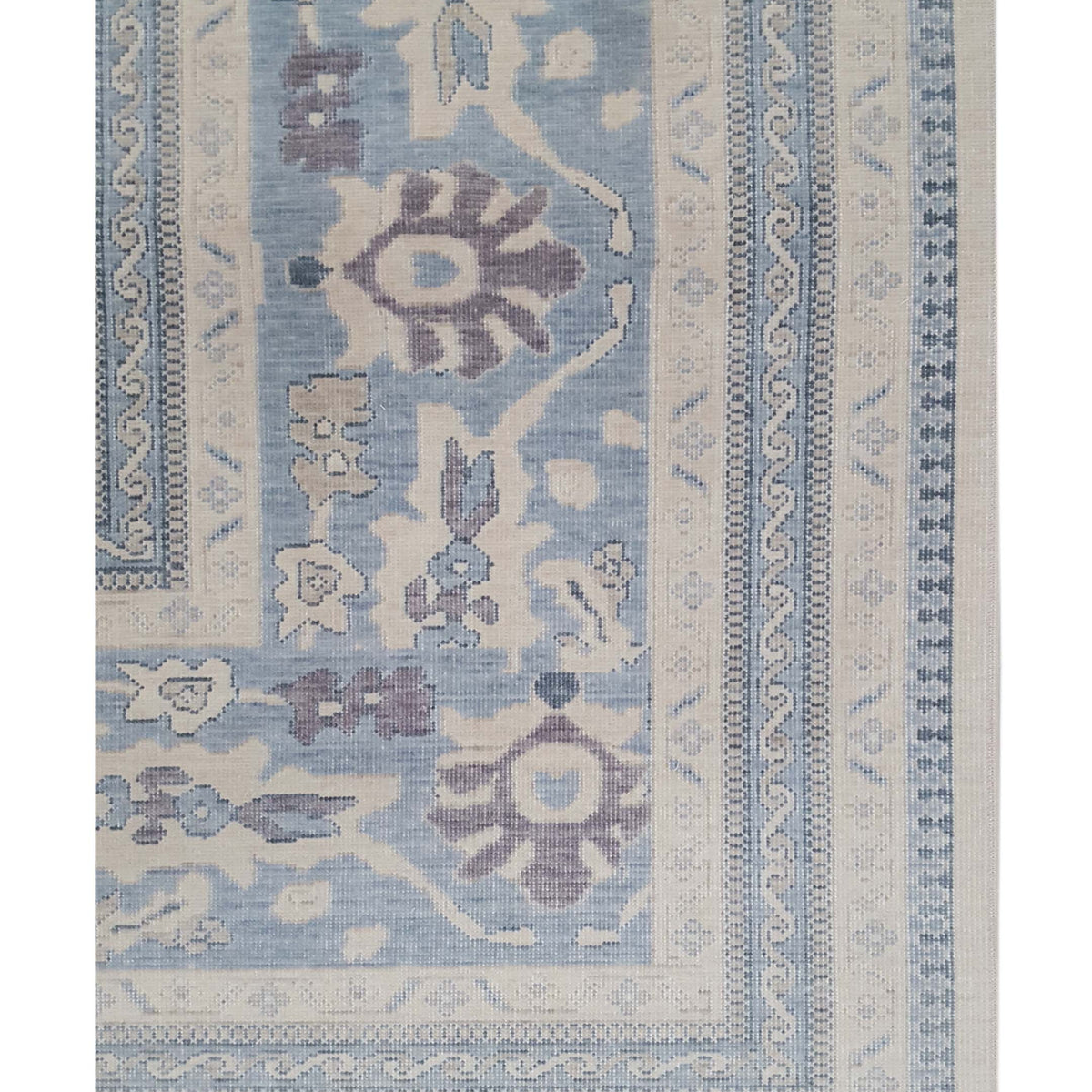 Pacific California CA-13 Beige Blue Transitional Hand Finished Rugs