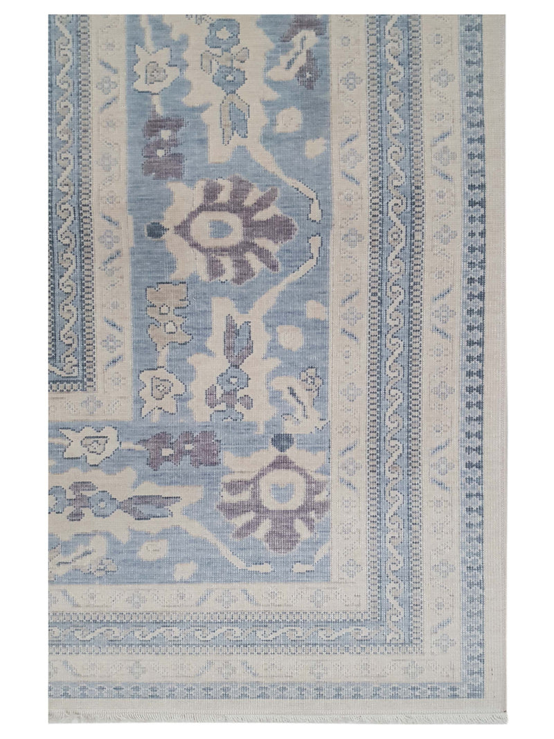 Pacific California CA-13 Beige Blue Transitional Hand Finished Rugs