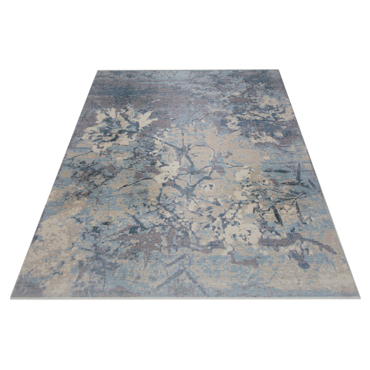 Pacific California 43067 Grey Beige Transitional Hand Finished Rugs