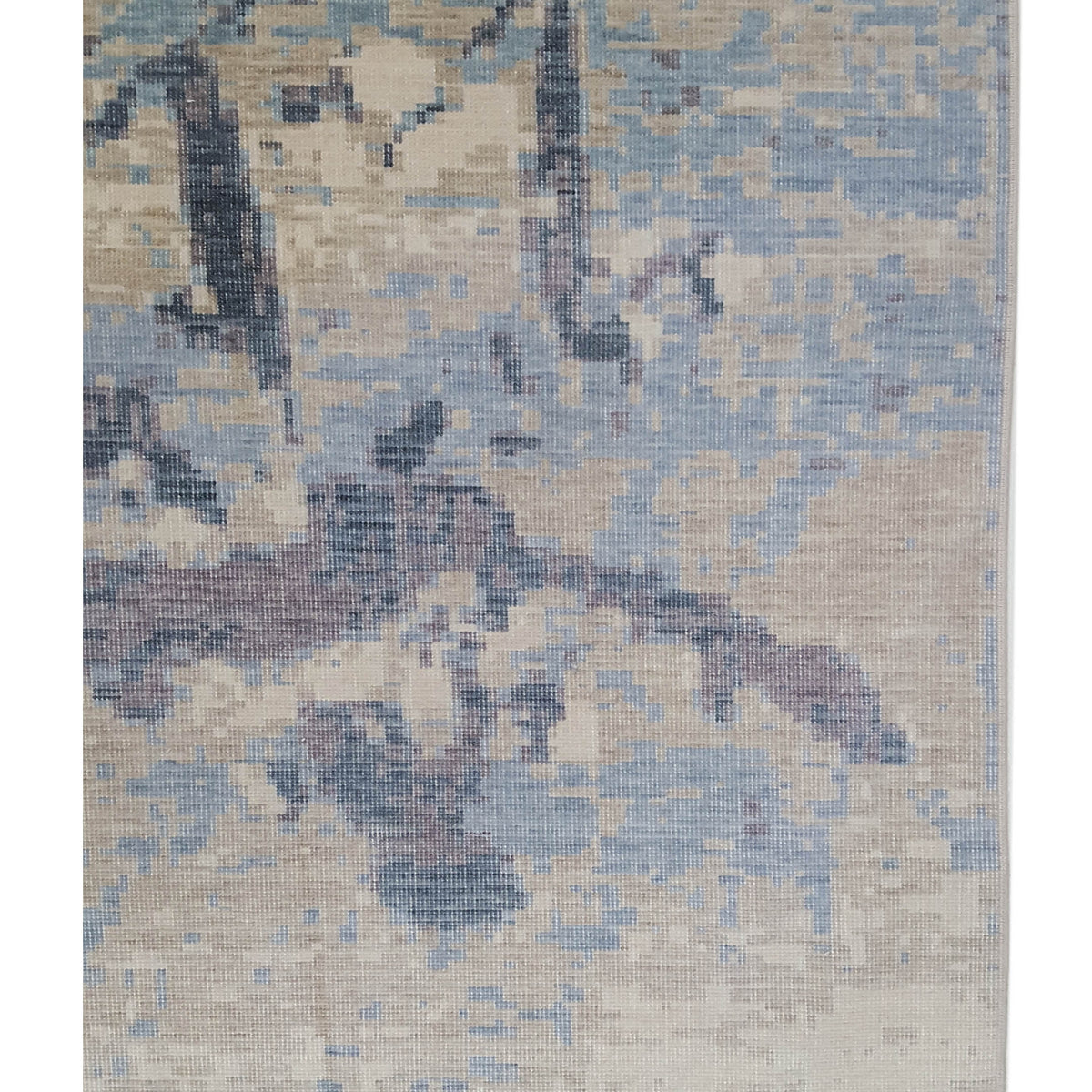 Pacific California 43067 Grey Beige Transitional Hand Finished Rugs